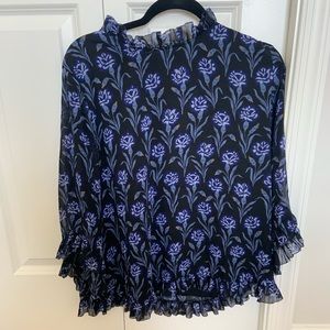 Floral Ann Taylor Blouse 🖤